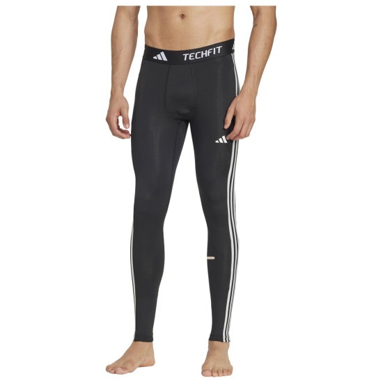 Adidas Ανδρικό κολάν Techfit Compression 3-Stripes Long Tights Adidas Ανδρικό κολάν Techfit Compression 3-Stripes Long Tights